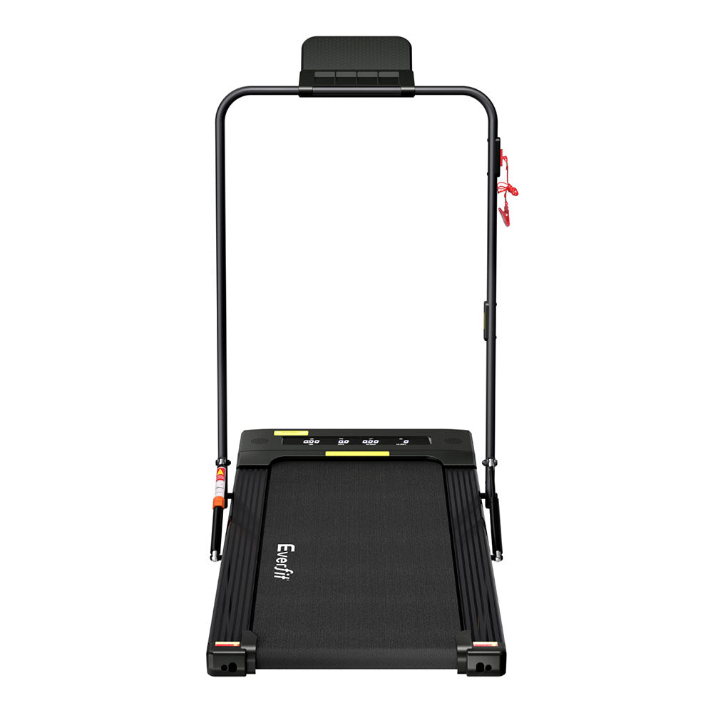 Everfit Treadmill Electric Walking Pad | Under Desk | Home Gym Fitness | 400mm | Black