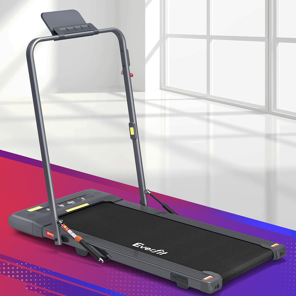 Everfit Treadmill Electric Walking Pad | Under Desk | Home Gym Fitness | 400mm | Grey