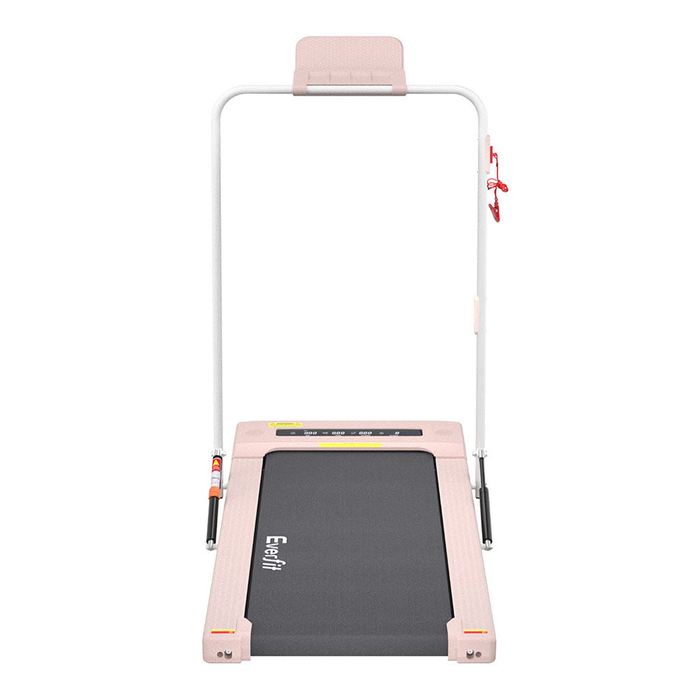 Everfit Treadmill Electric Walking Pad | Under Desk | Home Gym Fitness | 400mm | Pink