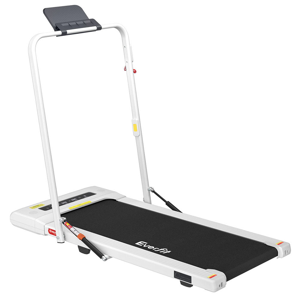 Everfit Treadmill Electric Walking Pad | Under Desk | Home Gym Fitness | 400mm | White