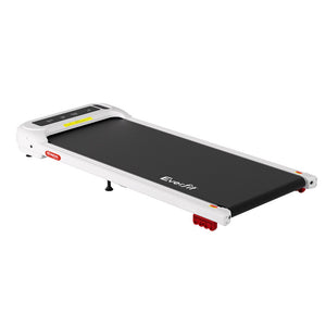 Treadmill Walking Pad | Electric Incline Under Desk Home Gym Treadmill | White | Compact Fitness Equipment