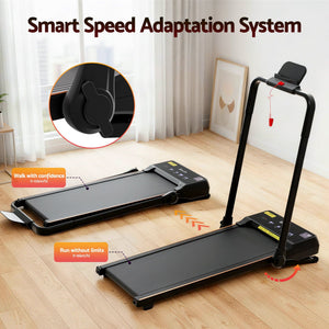 3-in-1 Walking Pad Treadmill | 20% Auto Incline | Foldable Under Desk | Home Use