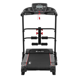 Everfit Treadmill Electric Home Gym Fitness Exercise Machine w/ Sit Up Bar 420mm