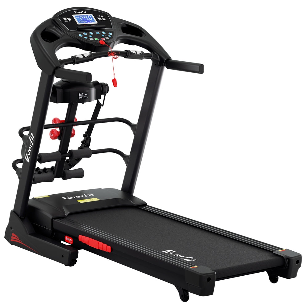 Everfit Treadmill | Electric Home Gym Fitness Exercise Machine | Built-in Massager | 480mm Belt
