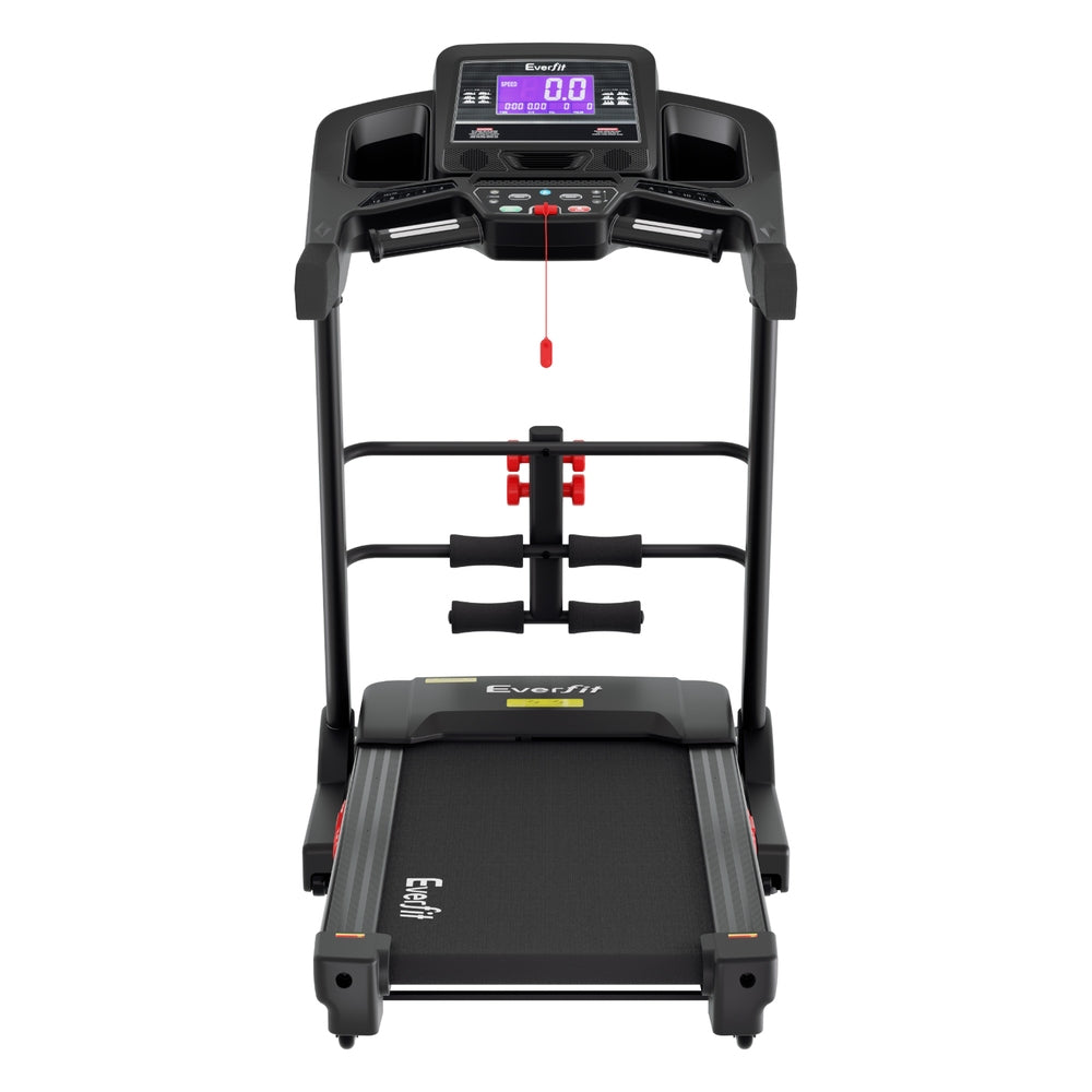 Electric Treadmill 480mm | Home Gym Fitness Running Machine with Sit Up Bar | Foldable Design
