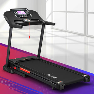Everfit Treadmill Electric | Auto Incline | Home Gym Fitness Exercise Machine | 520mm