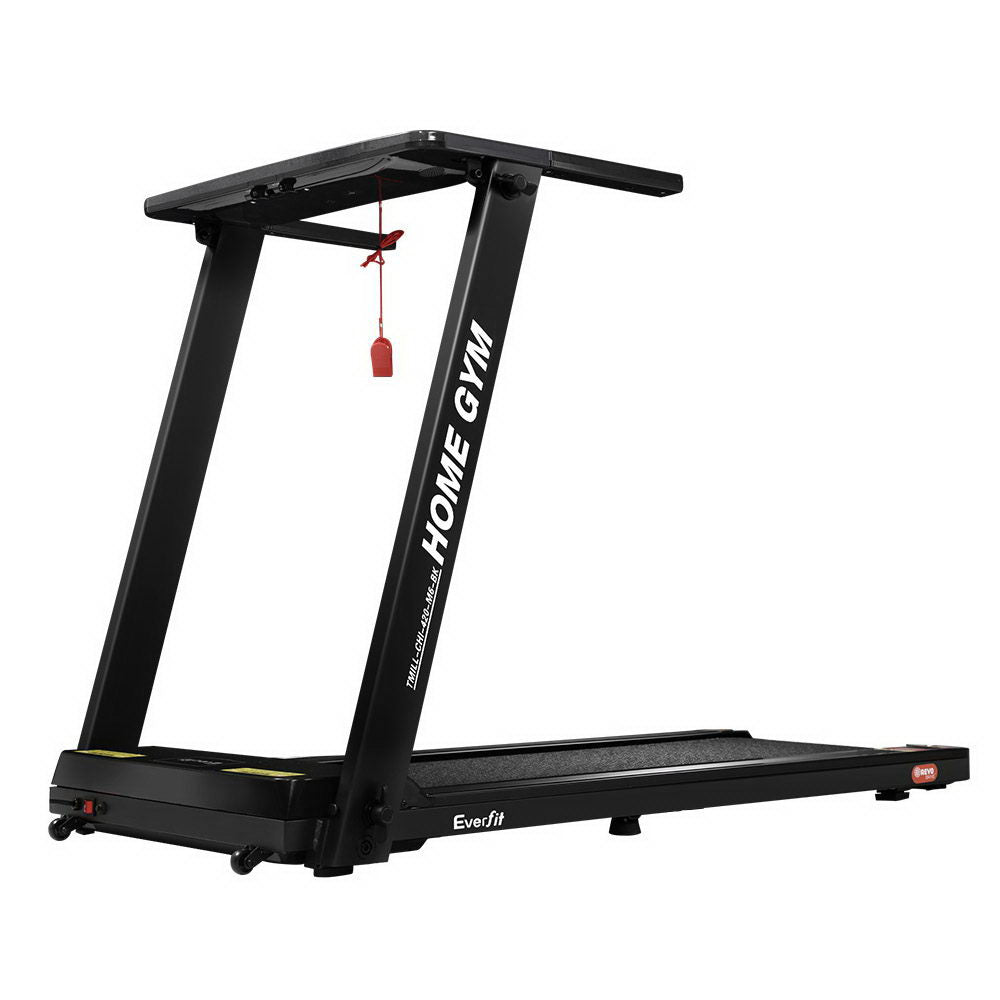 Everfit Treadmill Electric | Home Gym Fitness Exercise | Fully Foldable | 420mm | Black