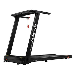 Everfit Treadmill Electric | Home Gym Fitness Exercise | Fully Foldable | 420mm | Black