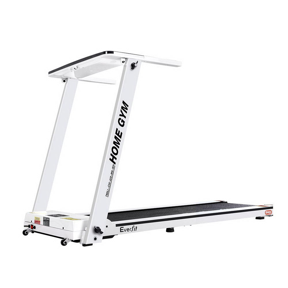 Everfit Treadmill Electric | Home Gym Fitness Exercise | Fully Foldable | 420mm | White