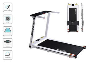 Everfit Treadmill Electric | Home Gym Fitness Exercise | Fully Foldable | 420mm | White