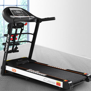 Everfit Treadmill | Electric Home Gym Fitness Machine | with Massager | 450mm