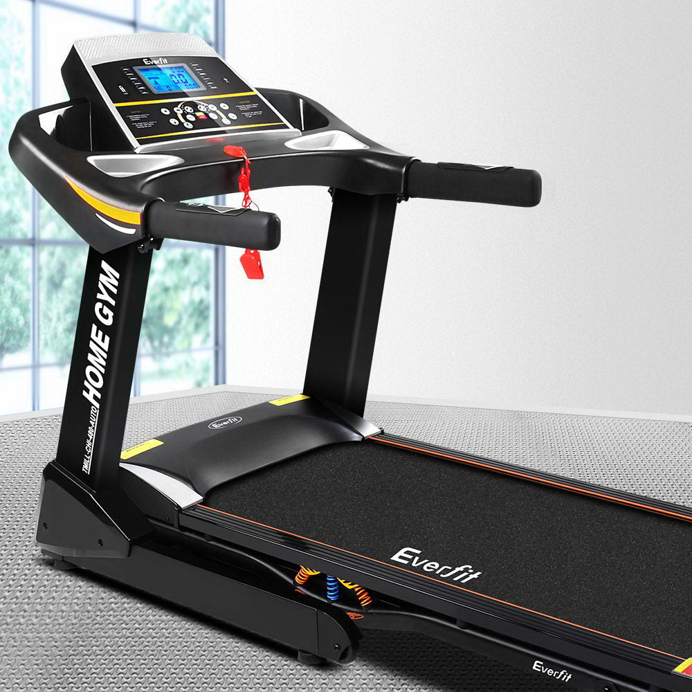 Everfit Treadmill Electric | Auto Incline | Home Gym Fitness Exercise Machine | 480mm