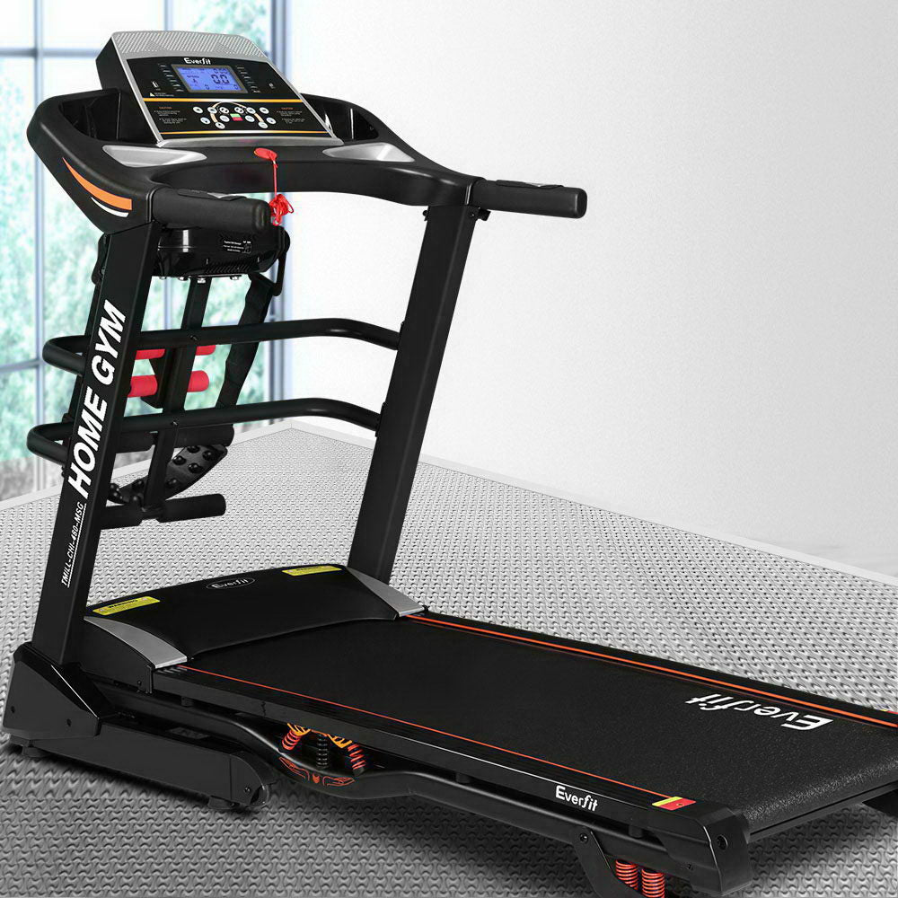 Everfit Treadmill Electric | Home Gym Fitness Exercise Machine | with Massager | 480mm