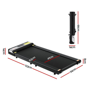 Everfit Treadmill | Electric Walking Pad | Under Desk Home Gym | Foldable Belt