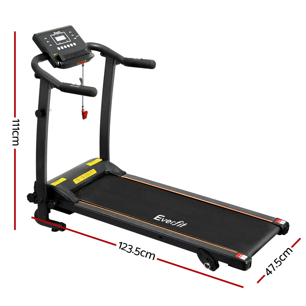 Everfit Treadmill Electric | Home Gym Fitness Exercise Machine | Foldable | 370mm