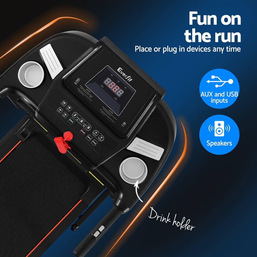 Everfit Treadmill Electric | Home Gym Fitness Exercise Equipment | Incline | 400mm