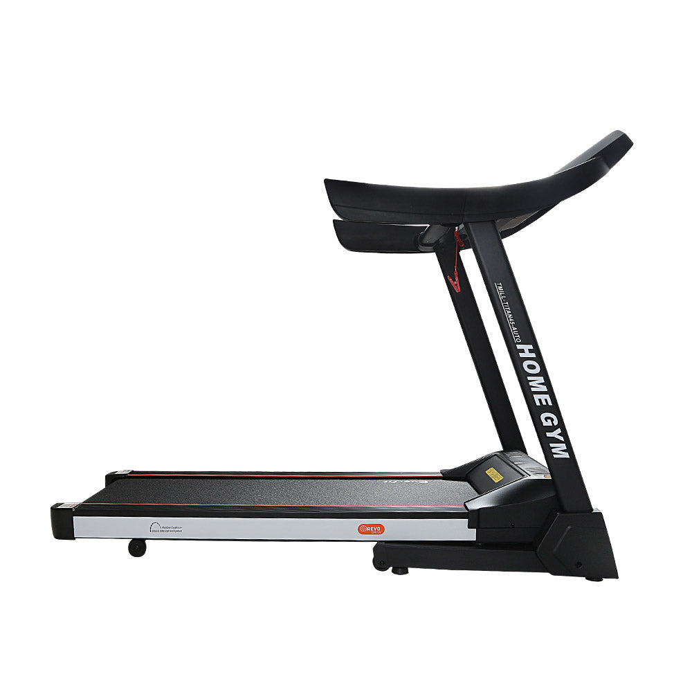 Everfit Treadmill Electric | Auto Level Incline | Home Gym Fitness Exercise | 450mm
