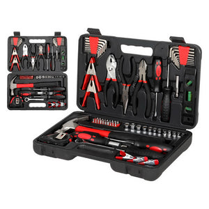 Tool Kit | 70PCS Set | Household Toolbox | Repair Hard Case | Black