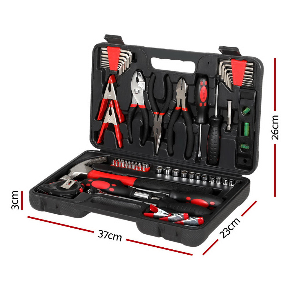 Tool Kit | 70PCS Set | Household Toolbox | Repair Hard Case | Black