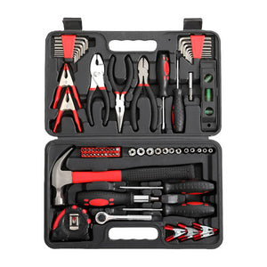 Tool Kit | 70PCS Set | Household Toolbox | Repair Hard Case | Black