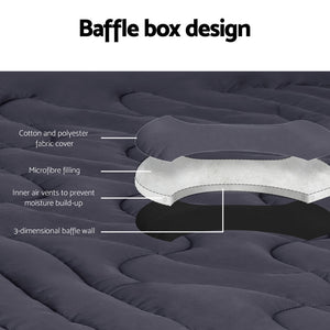 Giselle Bedding | Mattress Topper | Pillowtop | 3-Zone | King