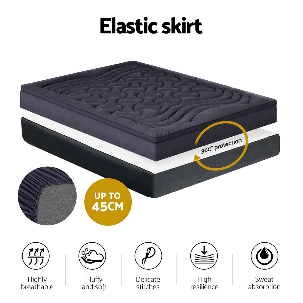 Giselle Bedding | Mattress Topper | Pillowtop | 3-Zone | King Single