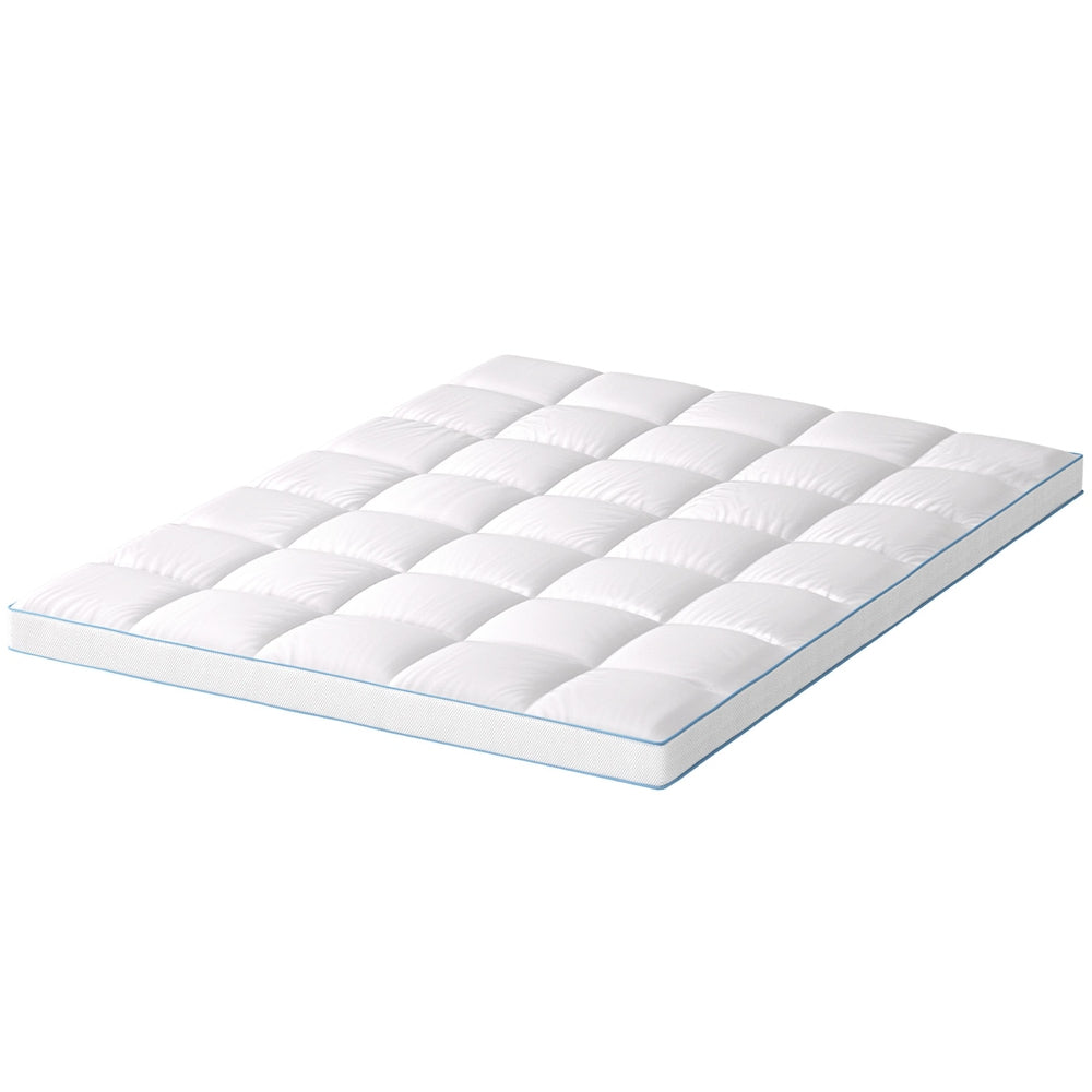 Bedding Mattress Topper | Pillowtop Bamboo | 10 cm Thickness | Queen Size