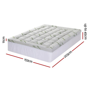 Mattress Topper 11cm | Bamboo Pillowtop | Queen Size