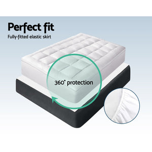 Giselle Bedding | Mattress Topper | Pillowtop Bamboo | Single