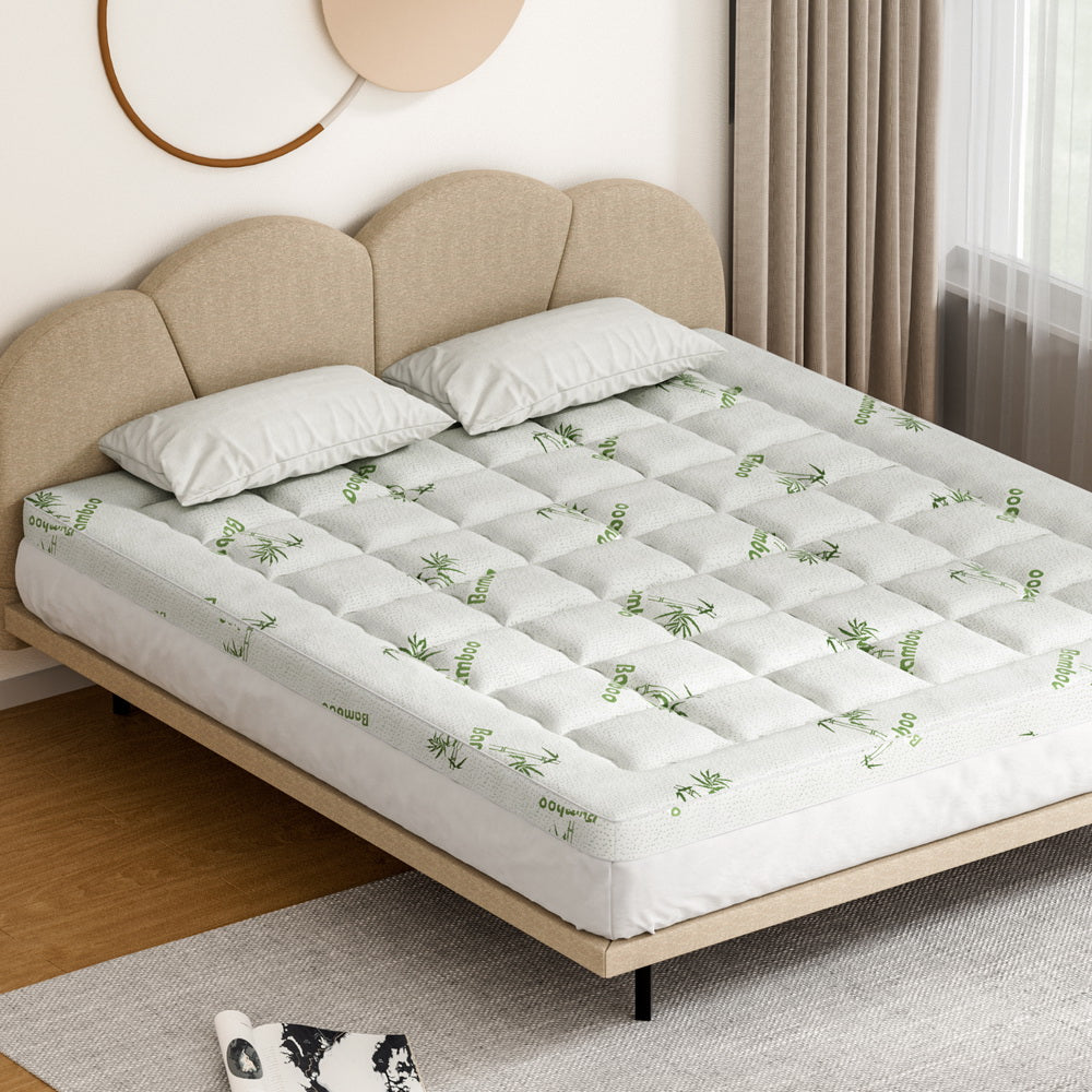 Giselle Bedding | Mattress Topper | Pillowtop Bamboo | 7.5cm | King