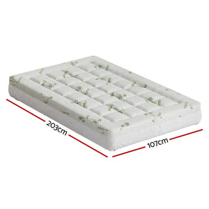Giselle Bedding | Mattress Topper | Pillowtop Bamboo | 7.5cm | King Single