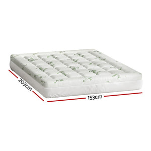 Giselle Bedding | Mattress Topper | Pillowtop Bamboo | 7.5cm | Queen