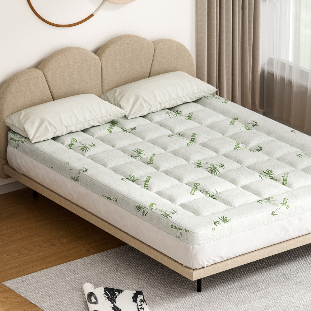 Giselle Bedding | Mattress Topper | Pillowtop Bamboo | 7.5cm | Queen