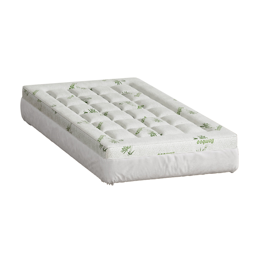 Giselle Bedding | Mattress Topper | Pillowtop Bamboo | 7.5cm | Single
