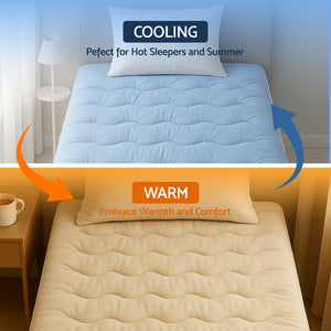 Mattress Topper 5cm | Dual-Sided Pillowtop | King Single Size