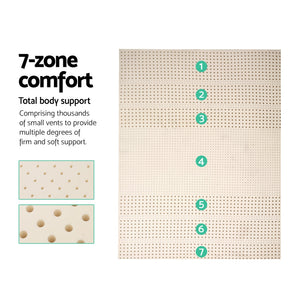Giselle Bedding | Latex Mattress Topper | 5cm | Double