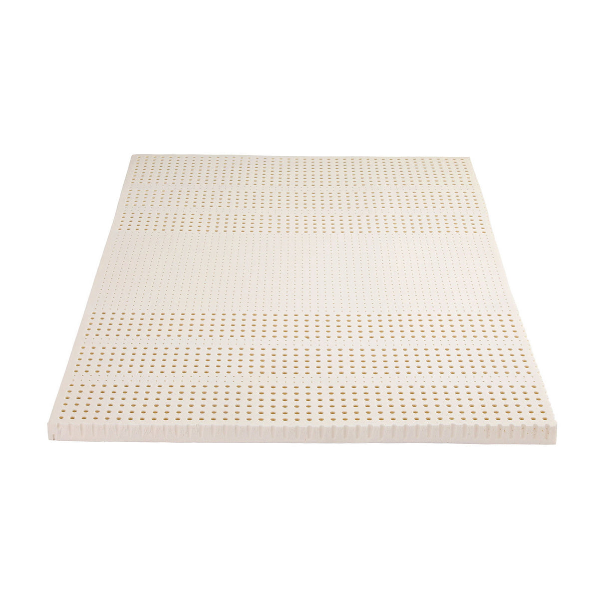 Natural Latex Topper | 5cm | 7-Zone | Ice Silk Cooling Cover | Double