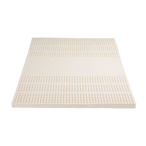 Natural Latex Topper | 5cm | 7-Zone | Ice Silk Cooling Cover | Double