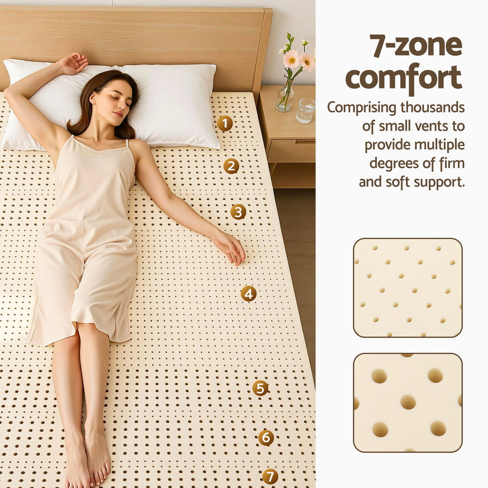 Latex Mattress Topper | 7.5cm | Double