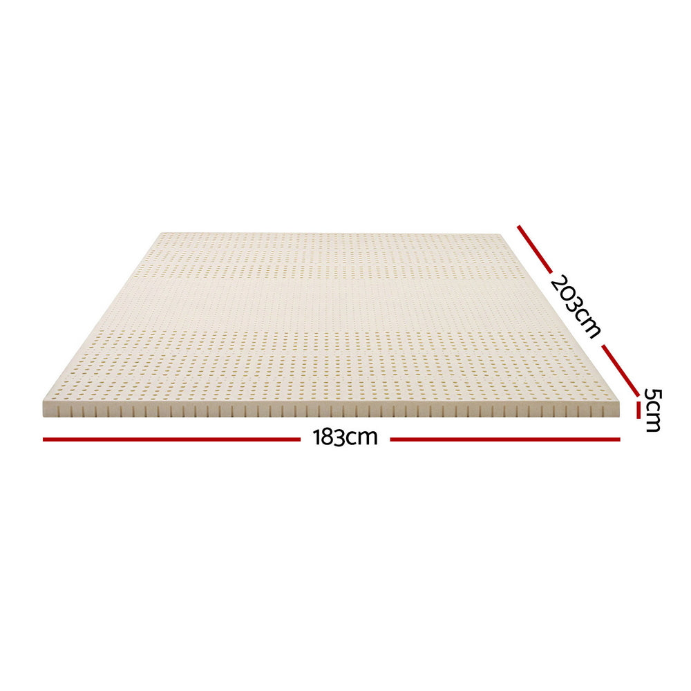 Latex Mattress Topper | 5cm | King