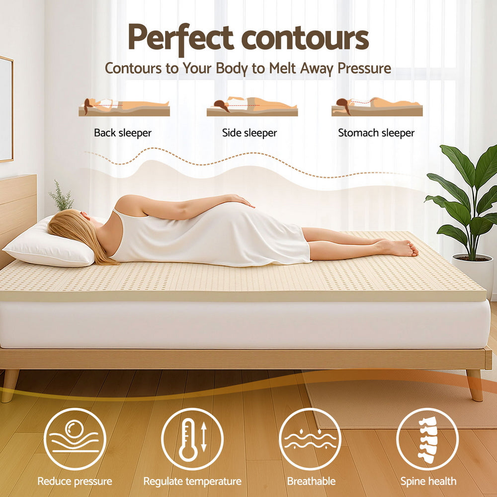 Latex Mattress Topper | 5cm | King