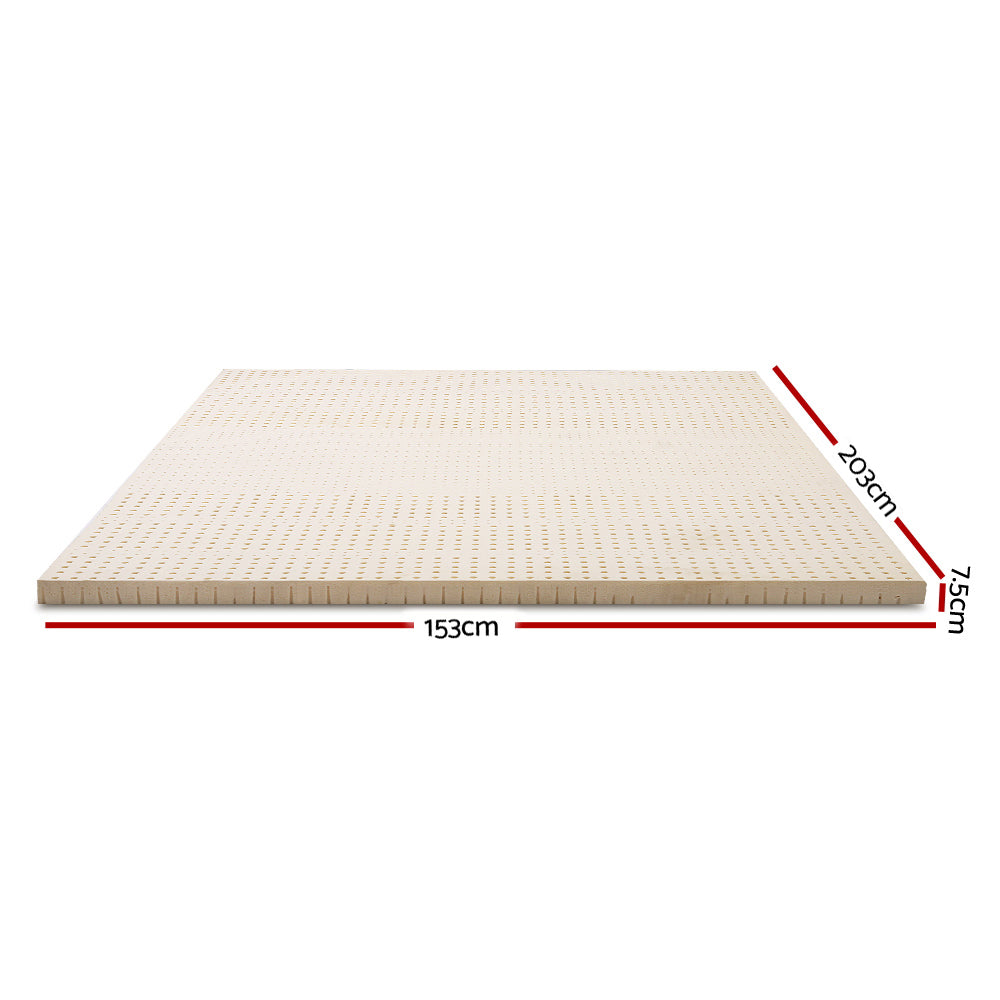 Giselle Bedding | Latex Mattress Topper | 7.5cm | Queen