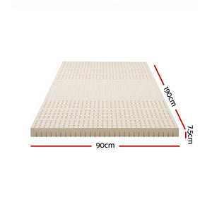 Latex Mattress Topper | 7.5cm | Single