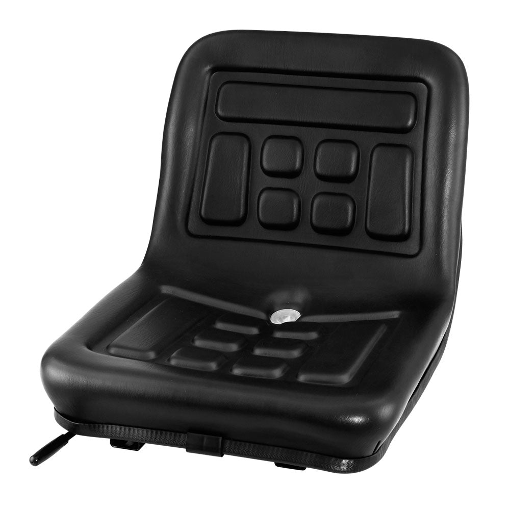 Tractor Seat | Forklift Excavator | Universal Suspension Truck Chair | PU Leather