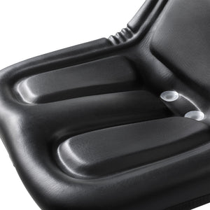 Tractor Seat | Forklift Excavator | Universal Backrest Truck Chair | PU Leather