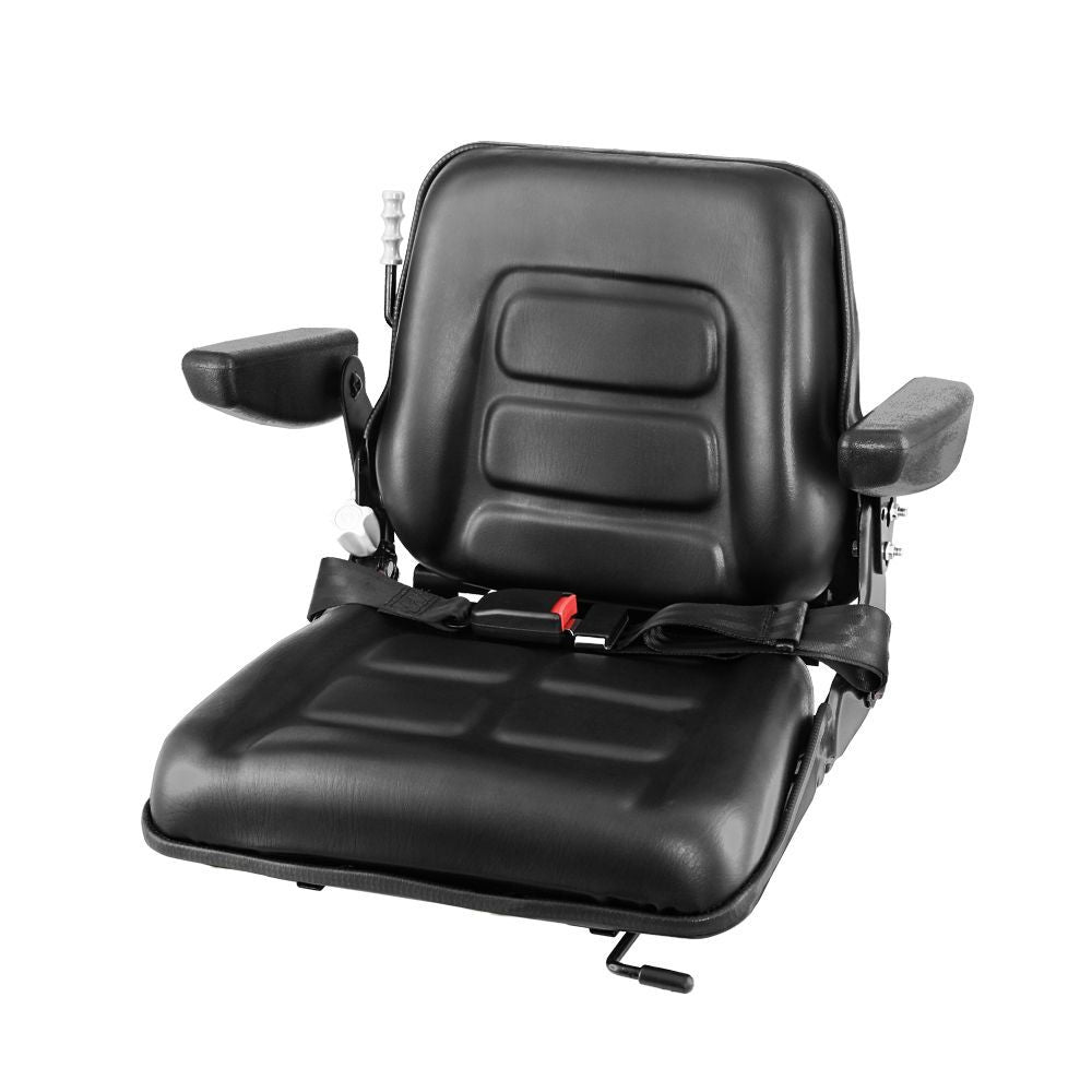 Tractor Seat | Forklift Excavator | Universal Suspension Armrest Truck Chair