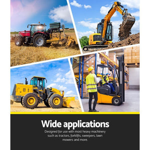 Tractor Seat | Forklift Excavator | Universal Suspension Armrest Truck Chair