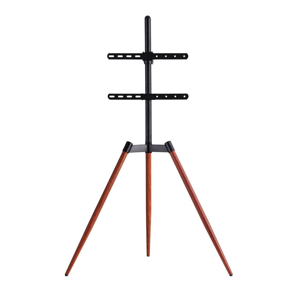 Wooden Tripod TV Stand | 32–65" | Height Adjustable | Easel Style