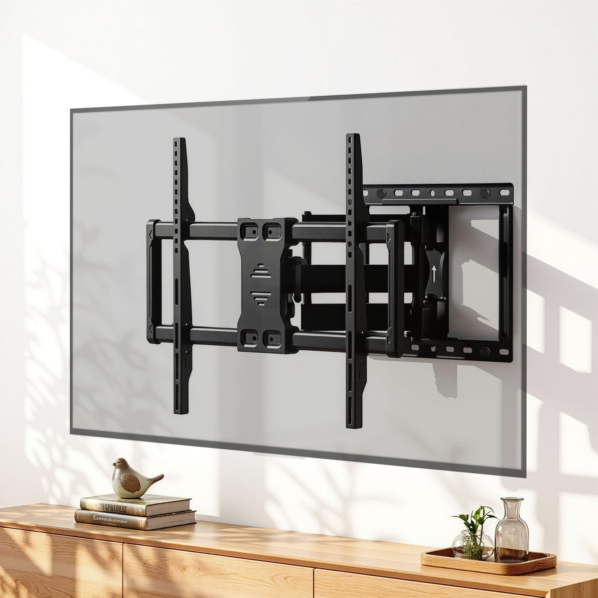 TV Wall Mount Bracket | 37–85 Inch TVs | Full Motion | Swivel Tilt Extendable