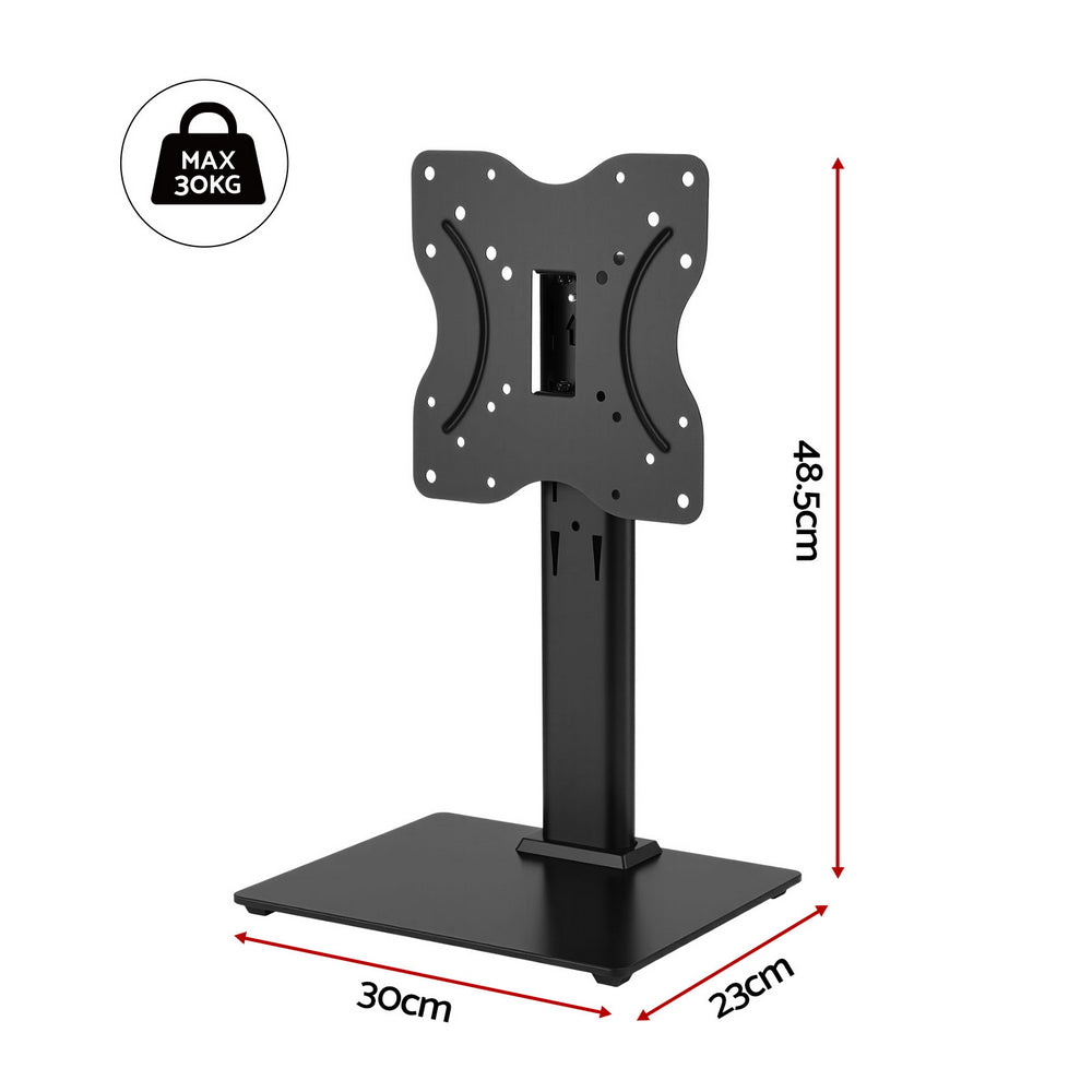 Tabletop TV Stand | 19–43" | Universal Swivel Desktop Bracket